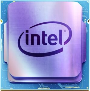 Intel Core i5-10600K CPU. A powerful mid-range processor with 6 cores, 12 threads, high boost clock speeds up to 4.8 GHz, and strong overclocking capabilities, ideal for gaming and multitasking